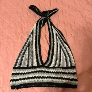 Selling this Crochet Halter Top!!🖤